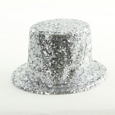 HOLLYWOOD SILVER GLITTER TOP