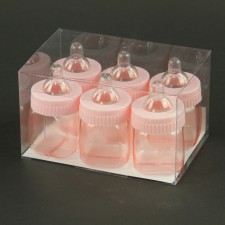 FILLABLE BABY BOTTLE 6/BX PINK