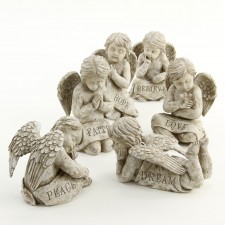 8.25"X5" CHERUB ASST