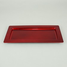 RCT.ELEGANT HOLIDAY RED PLATE