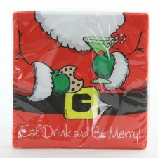 5"X5"BEVERAGE NAPKIN 12PC/PKG