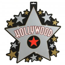 15" HOLLYWOOD STAR CUTOUT