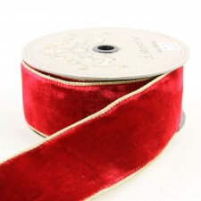 2.5"X10YD RED VELVET