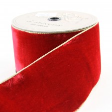 4"X10YD RED VELVET