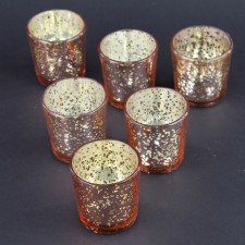 2.5"VOTIVE CUP 6/ST COPPER