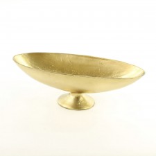 17.5"X6"X6"AL.GOLD BOWL