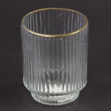 4"X3"CLEAR PLT.GLASS VOTIVE