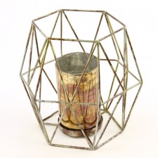 7.5"X8.5"GEOMETRICAL LANTERN