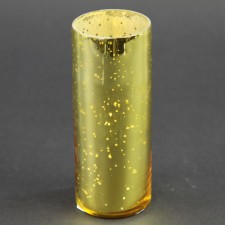 5"X2"GLD BUD VASE CYLINDER