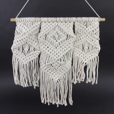 19.5"X20"MACRAME WALL HANGING