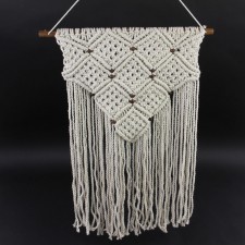 27"X20"MACRAME WALL HANGING
