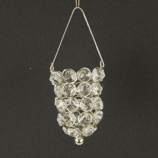 3"HANGING VOTIVE CRYSTAL A25