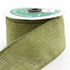 3"HEN/GRN JUTE RIBBON A4