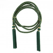 ROPE M.GLD/HUNTER GRN/WIRE A5