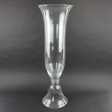 32"X10"GARNIER VASE CLEAR