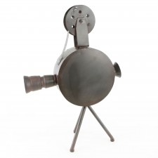19" MTL ANTIQ MOVIE CAMARA