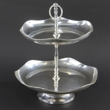 14"NICK.CANDY 2-TIER TRAY A5