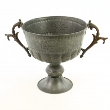 19"X11"MTL TROPHY PLANTER