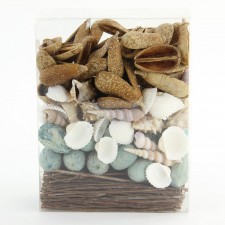 9"X7"NATURAL DECO GIFT BOX