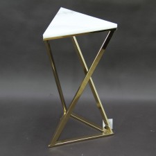 MTL MARBLE ACCENT TABLE