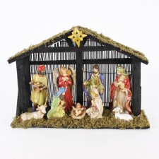 13"X19" PORC.NATIVITY