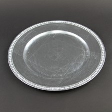 13"PP BEADS CHARGER PLATE