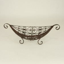23" MTL FRUIT BASKET S2