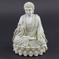 9"POLYSTONE BUDDHA M25