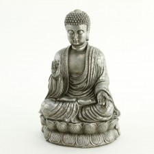 12"X8" POLYSTONE BUDDHA