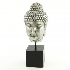 14"X5" POLYSTONE BUDDHA