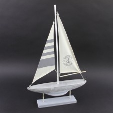 22"WD/CEMENT SAILBOAT M25
