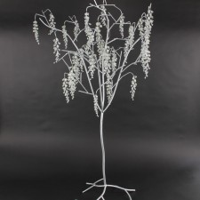 38" METAL TREE W/CRYSTAL