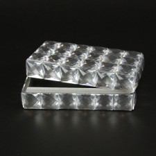 6"X3"X2" DECO.BOX SILVER