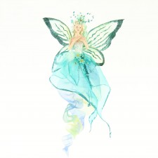 12.5"DECEMBER/TURQUOISE FAIRY