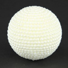 3.9" ROUND-PEARL BALL CREAM