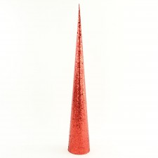 36"MTL CONE W/GLT S3 RED