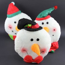 8-LED SNOWMAN FACE A5