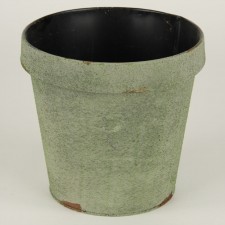 7.5"D METAL POT S3
