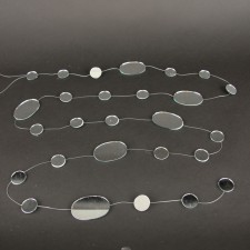 8' OVAL/RND MIRROR GARLAND