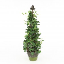 24" MINI IVY CONE TOPIARY