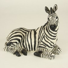 8.5"RESIN ZEBRA FIGURINE