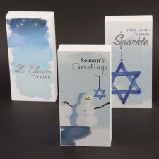 TALL HANUKKAH BLOCK M25