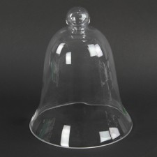 12"HX9.5"D CLEAR BELL