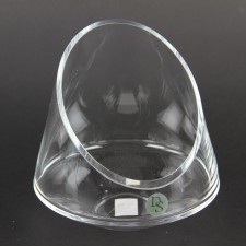 7"X6.5"ANGLED RIM CANDLE HLDR