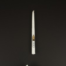 12" TAPER CANDLE 12PC/BX WHT