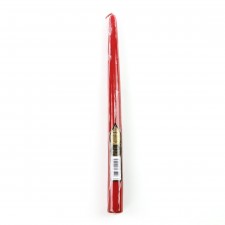 12"TAPER CANDLE 12/BX BURGUNDY