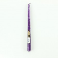 12" TAPER CANDLE 12/BX PURPLE
