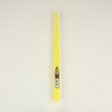 15" TAPER CANDLE 12/BX YELLOW