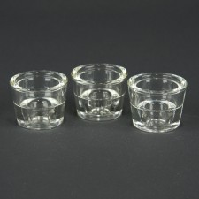 2"X2"GLSS T-LITE 3/PKG CLEAR
