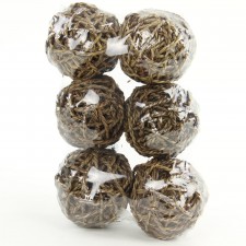 4"D ROPE BALL 6PC/PKG